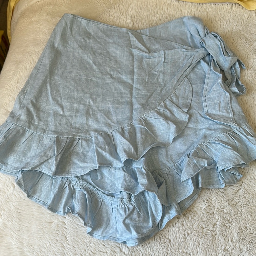 Princess Polly Blue Skort TAG STILL ON NEVER WORN. NO LONGER SOLD ONLINE!